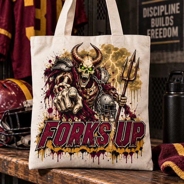 Arizona State Undead Mascot Tote Bag