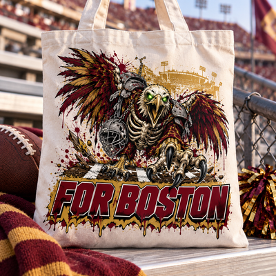Boston College Undead Mascot Tote Bag