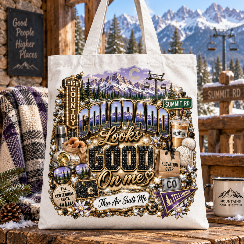 Colorado Looks Good On Me Tote Bag