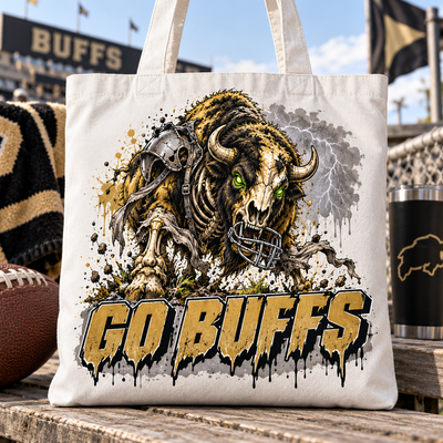 Colorado Undead Mascot Tote Bag