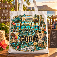 Hawaii Looks Good On Me Tote Bag