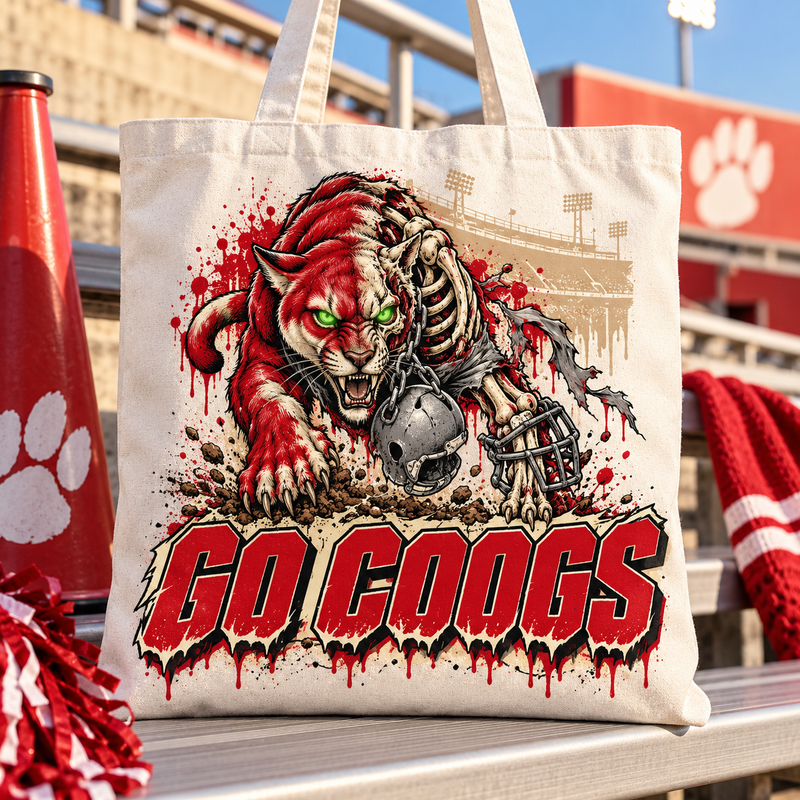 Houston Undead Mascot Tote Bag