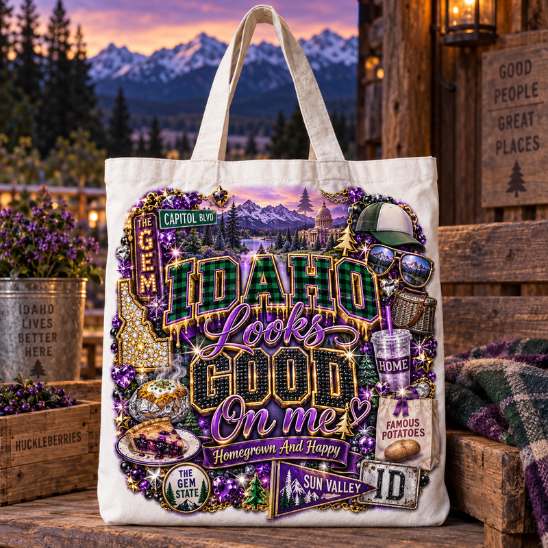 Idaho Looks Good On Me Tote Bag