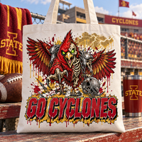 Iowa State Undead Mascot Tote Bag