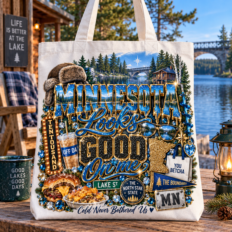 Minnesota Looks Good On Me Tote Bag