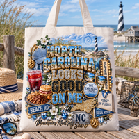 North Carolina Looks Good On Me Tote Bag