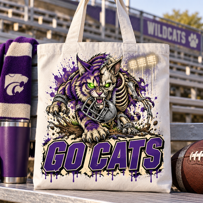 Northwestern Undead Mascot Tote Bag