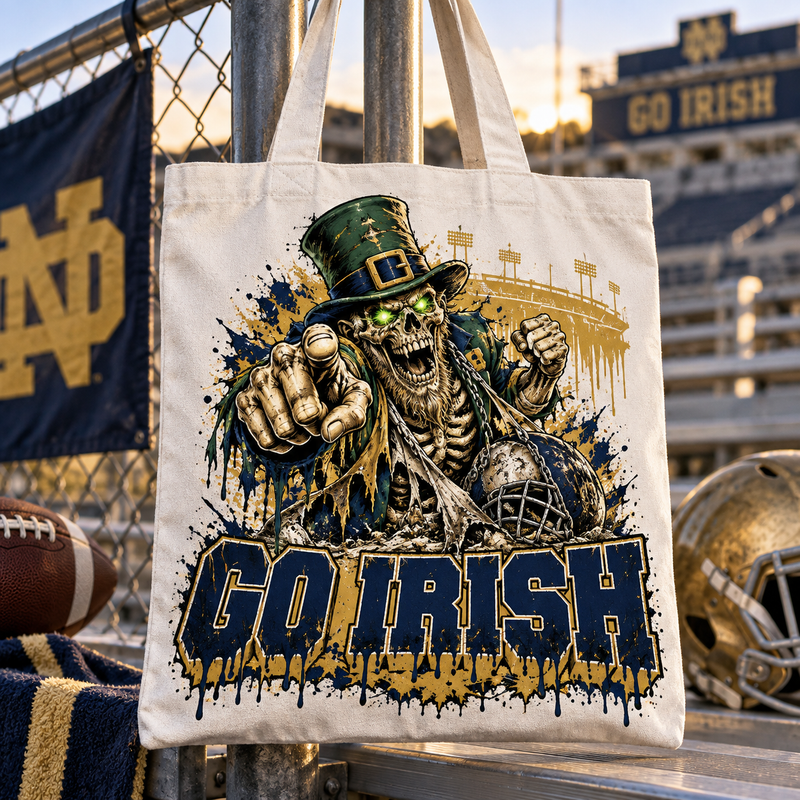 Notre Dame Undead Mascot Tote Bag