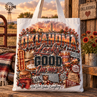 Oklahoma Looks Good On Me Tote Bag