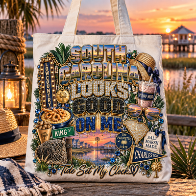South Carolina Looks Good On Me Tote Bag