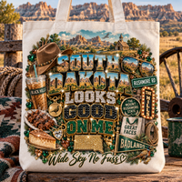 South Dakota Looks Good On Me Tote Bag