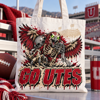 Utah Undead Mascot Tote Bag