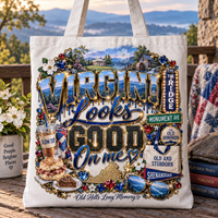 Virginia Looks Good On Me Tote Bag
