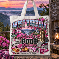 West Virginia Looks Good On Me Tote Bag